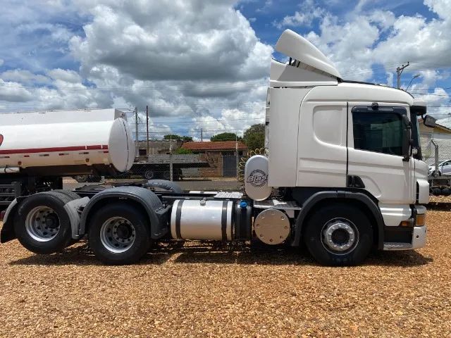 SCANIA P360 6X2 2015 UNICO DONO AUTOMATICA - Foto 11