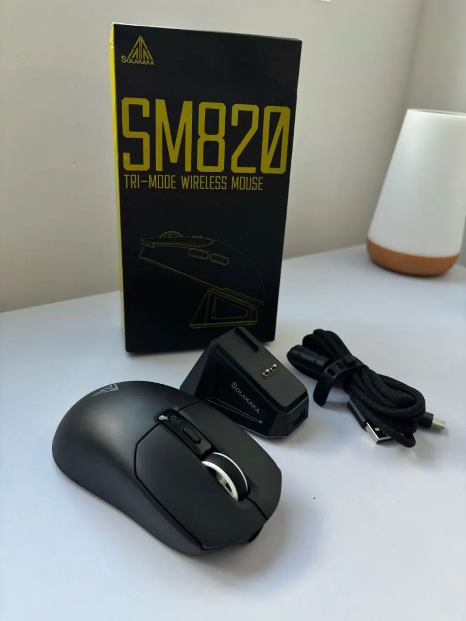 Brand-new Tri-Mode Wireless Mouse with Charging Dock, Excellent Quality