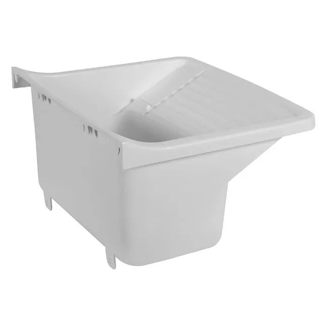 Tanque Plástico 22 Litros 48cm Branco - Foto 2