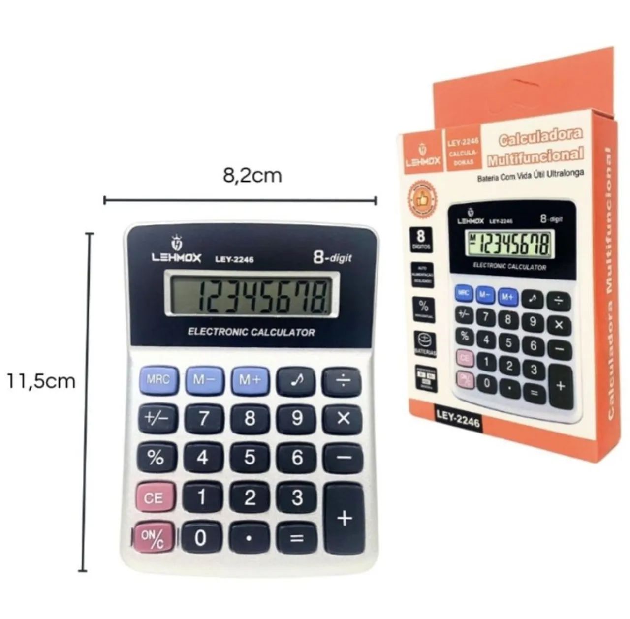 Mini calculadora 8 dígitos  - Foto 2
