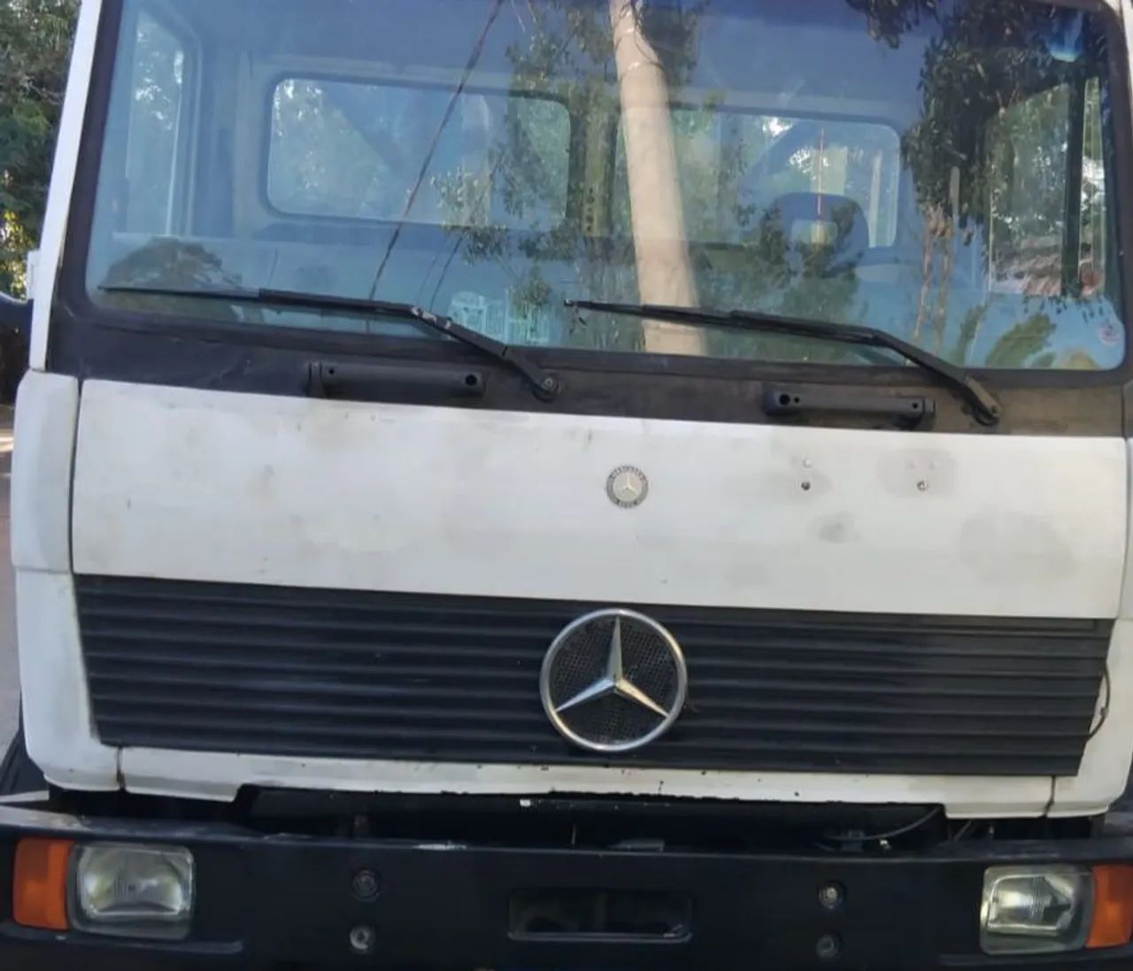 Parachoque de caminhao