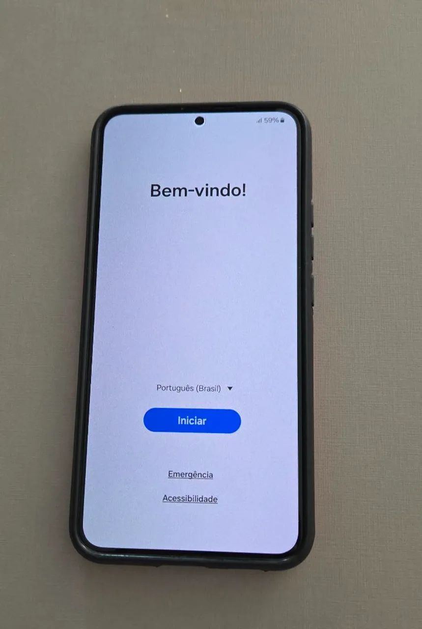 Celular Samsung S22+, Único Dono, c/ NF, preto, 128 GB - impecável