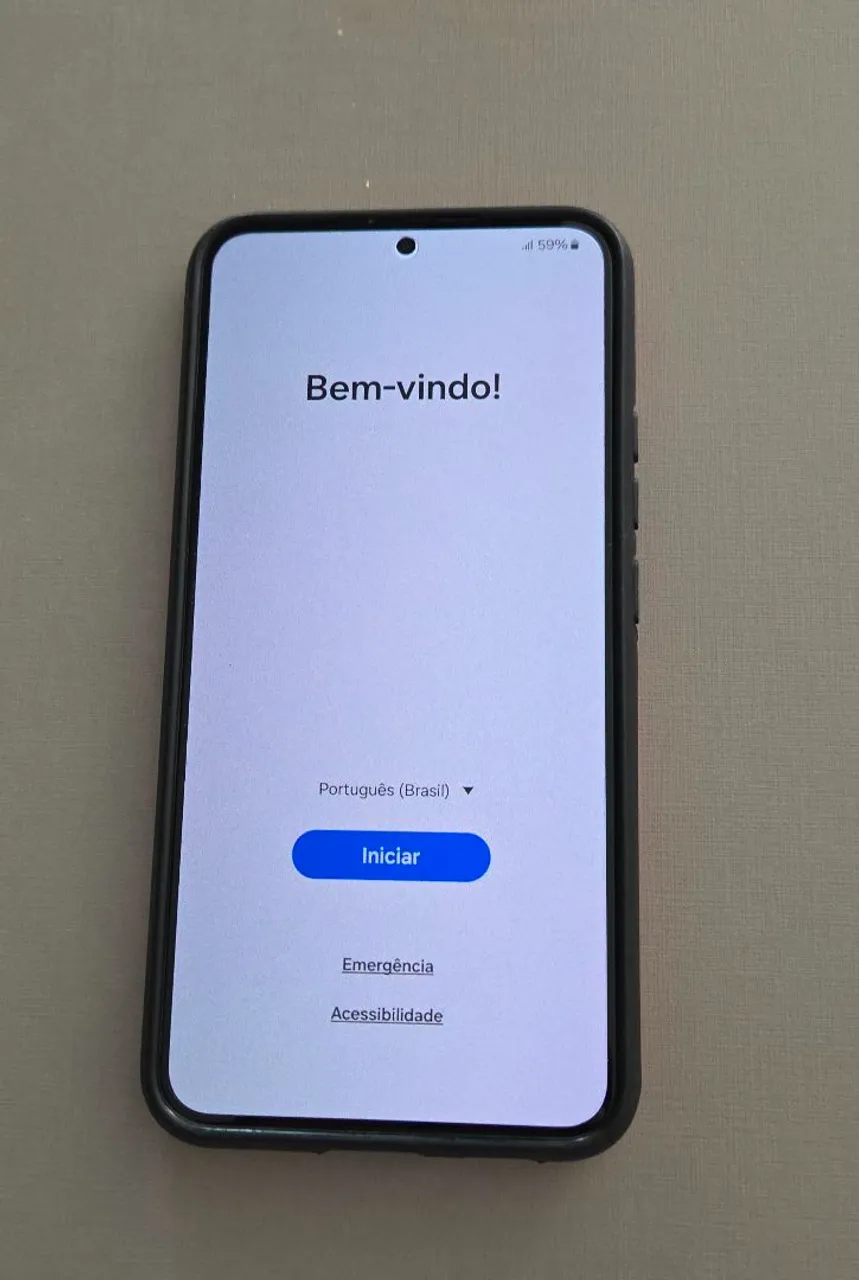 Celular Samsung S22+, Único Dono, c/ NF, preto, 128 GB - impecável