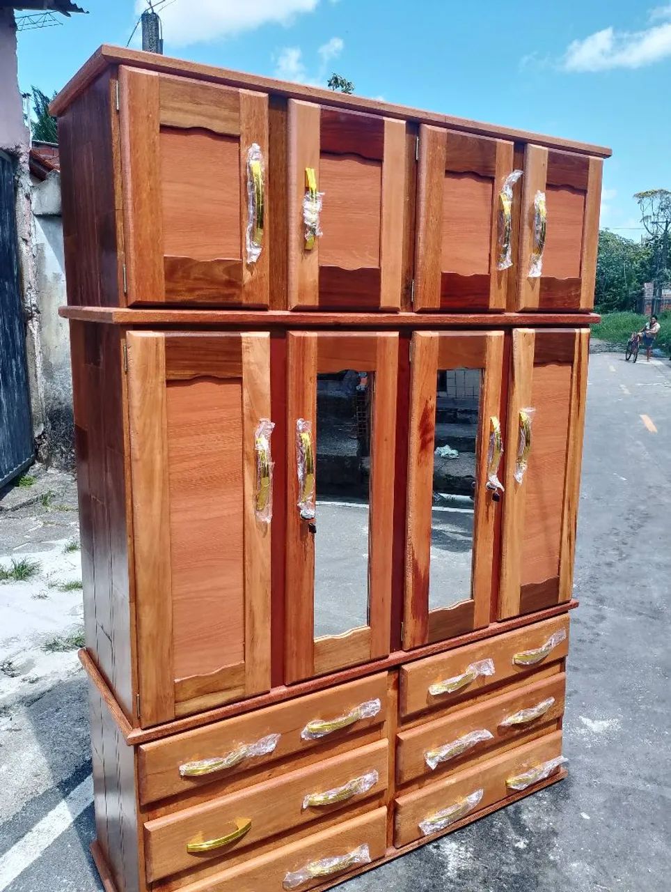GUARDA ROUPA DE CASAL 4 PORTAS  - Foto 4