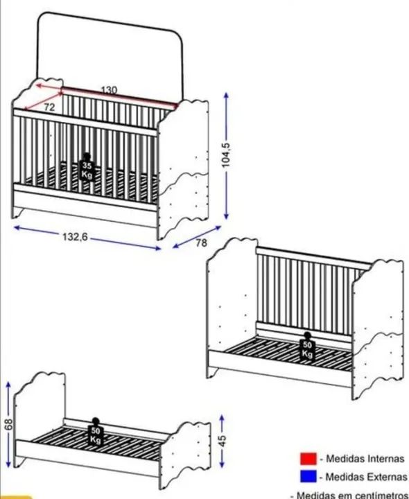 Promoção Berço 3 em 1 - 10/03/25   - Foto 2