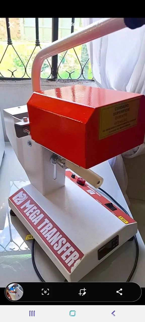 Máquina de Transferência Térmica Mega Transfer