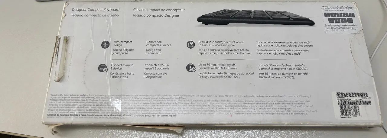 Teclado Microsoft Design Bluetooth - Foto 4