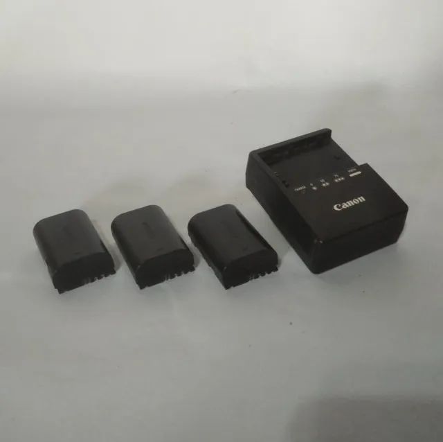 CANON 5D MARK II USADA Batery Grip Carregador 3 Baterias - Foto 3