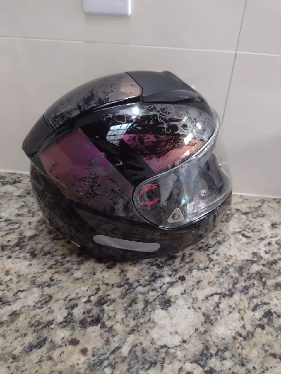 Capacete LS2 FF397 Vector Evo Rainbow - Foto 4