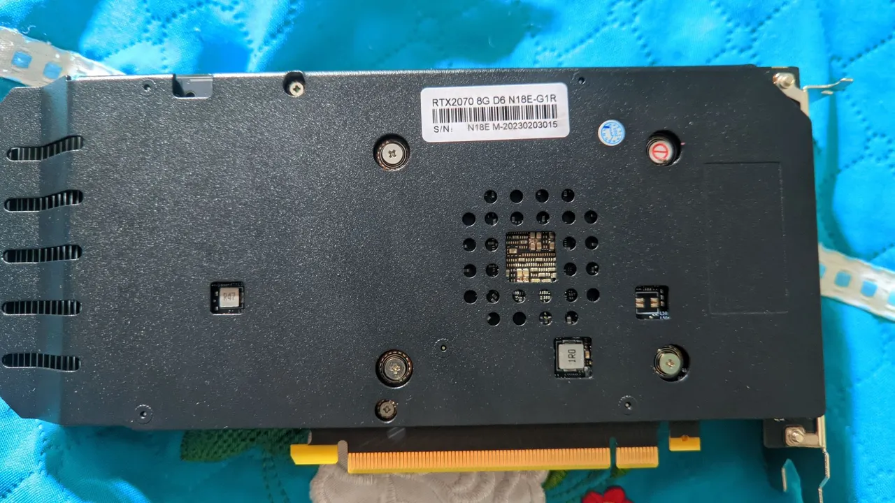 Placa de Vídeo GeForce RTX 2070 8GB