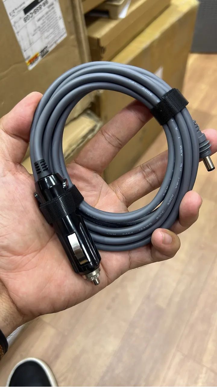 Carregador Automotivo Starlink Mini 24V - Cabo Original 3 Metros 