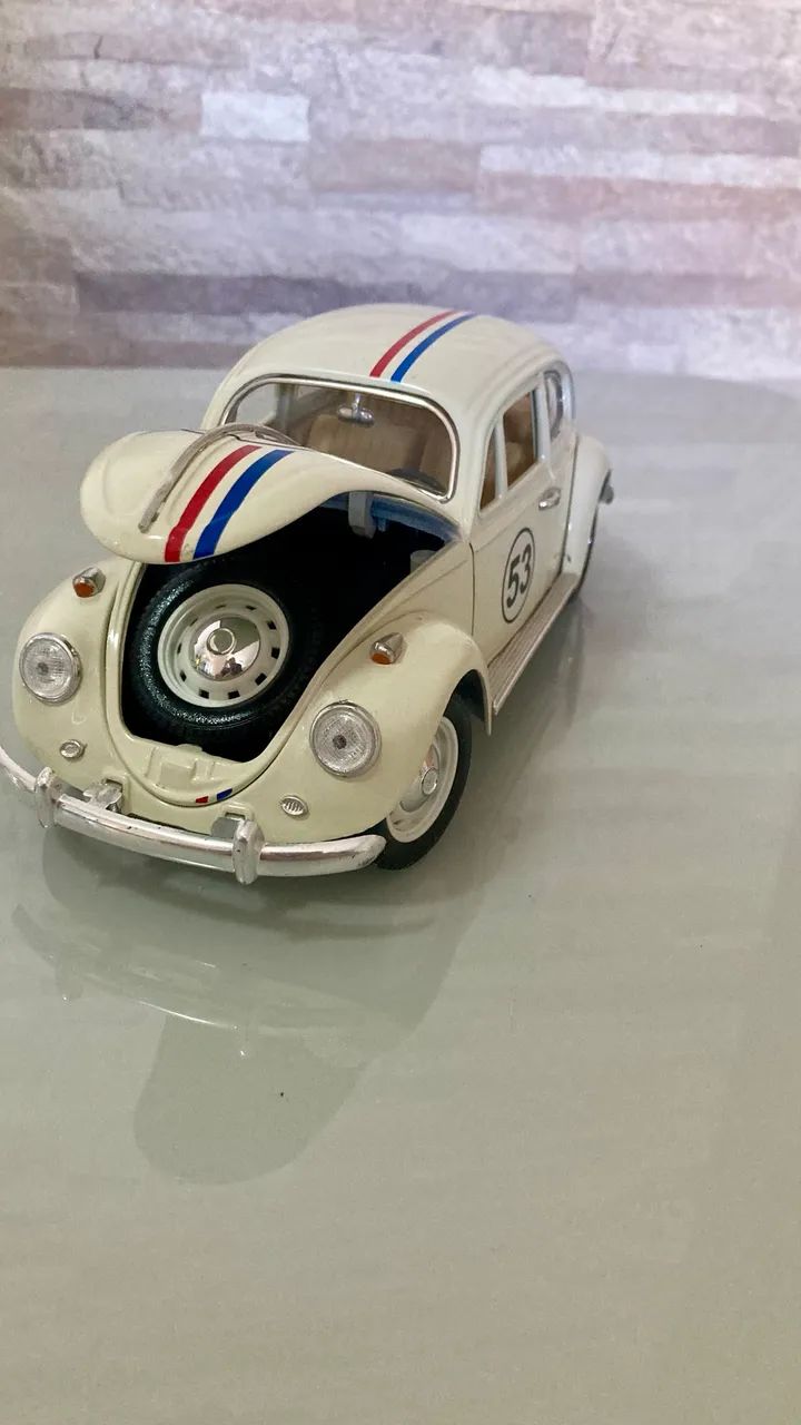 Miniatura Fusca Herbie 1/18 - Foto 3