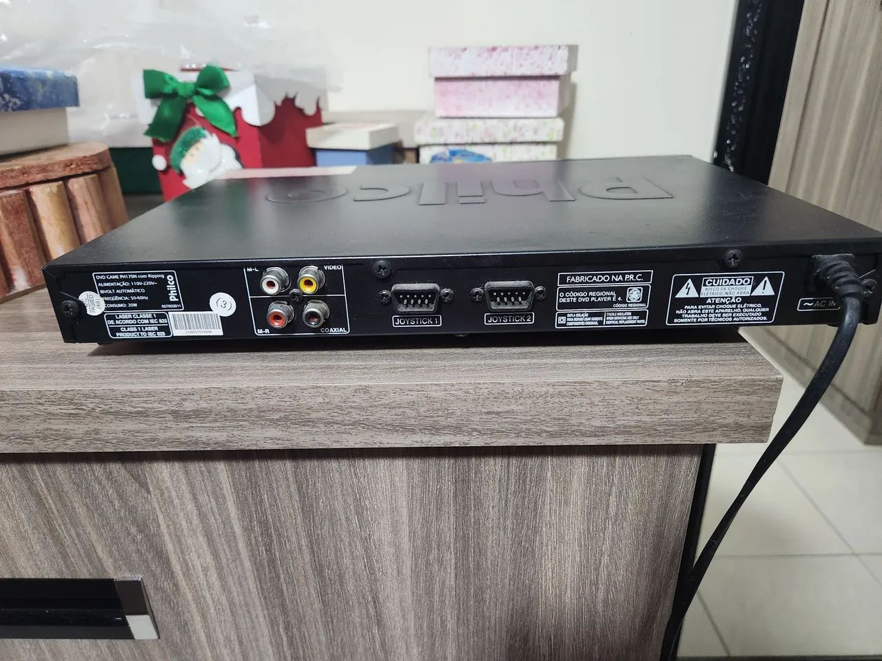 DVD Player Philco PH170N com opcao de 2 joystick - Foto 2