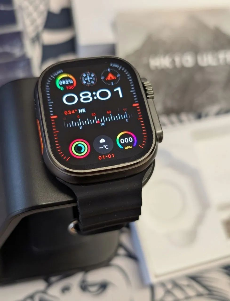 Queima de estoque smartwatch hk10 ultra  - Foto 2