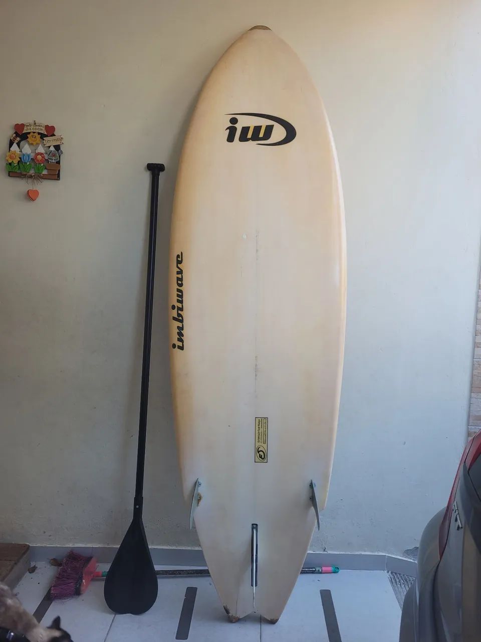 Standup imbwave supwave 8.5 com remo quilhas fcs expans - Foto 2