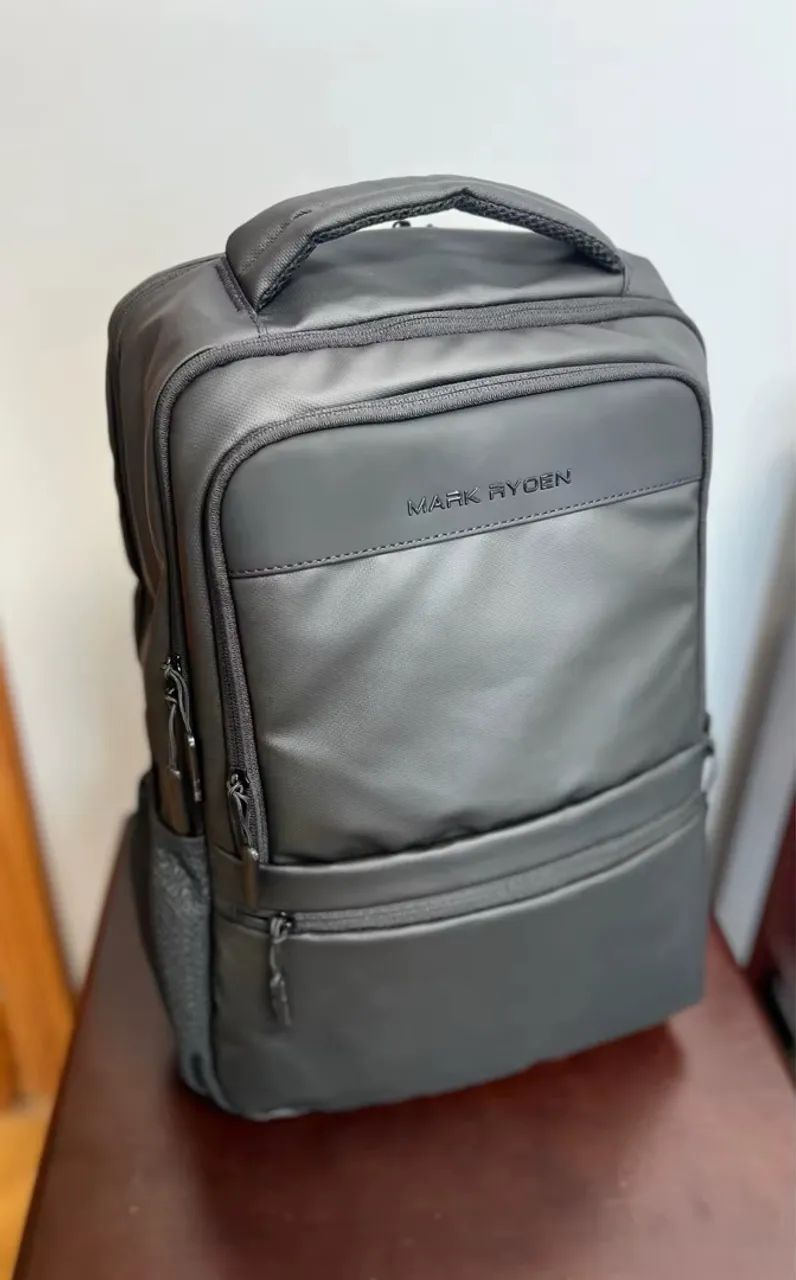 Mochila Preta - Executiva/ Material Prova d?água  - Foto 3