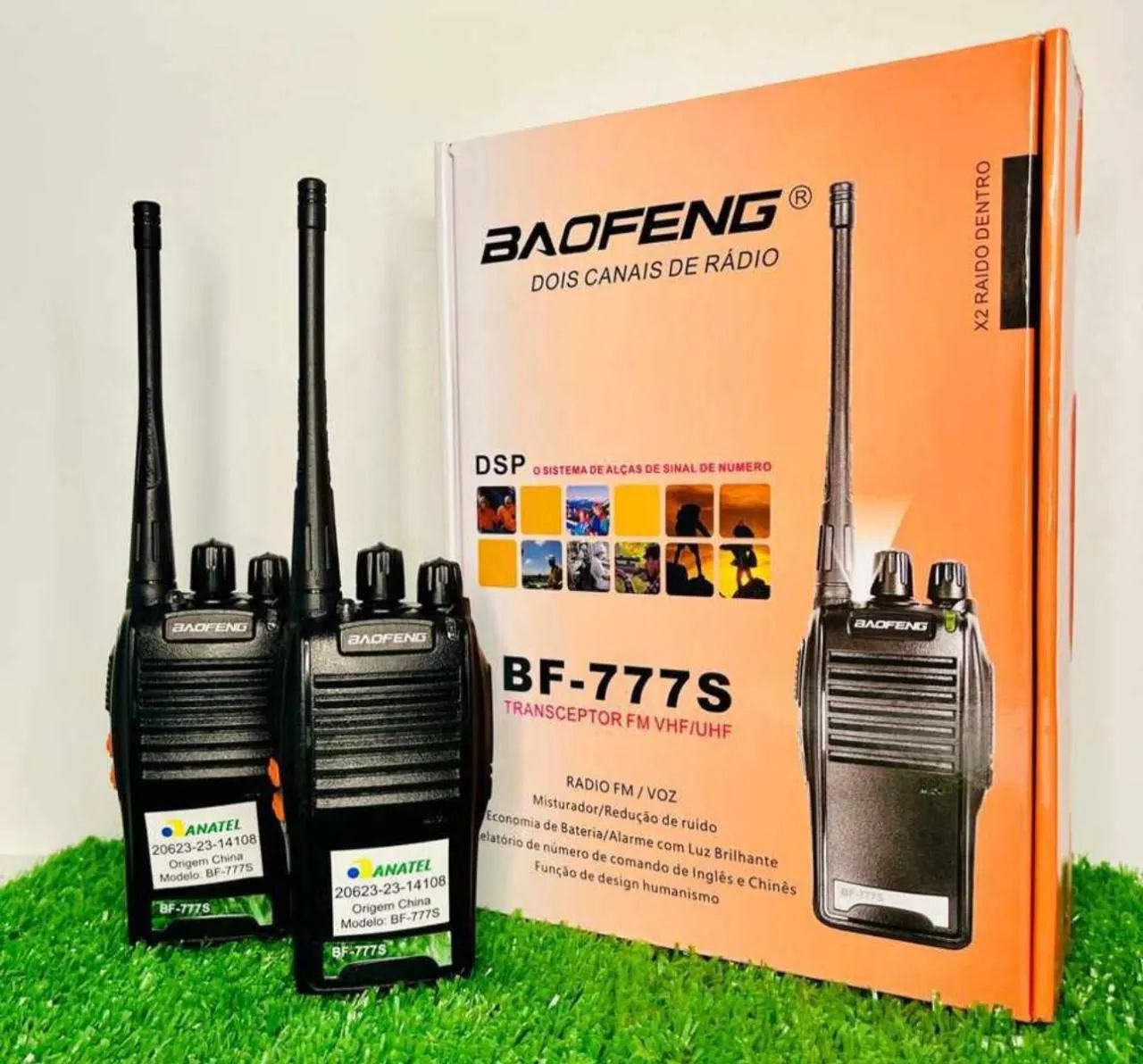 Rádio comunicador baofeng par 
