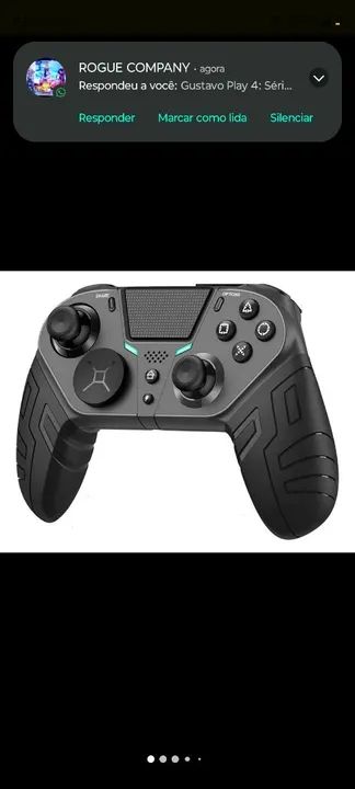 Controle Turbo ps4 pc - Novo