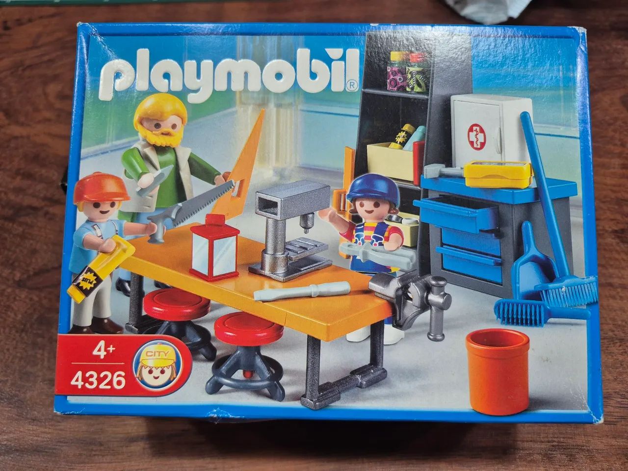 Playmobil 4326 - Conjunto  aula de carpintaria  -RARO
