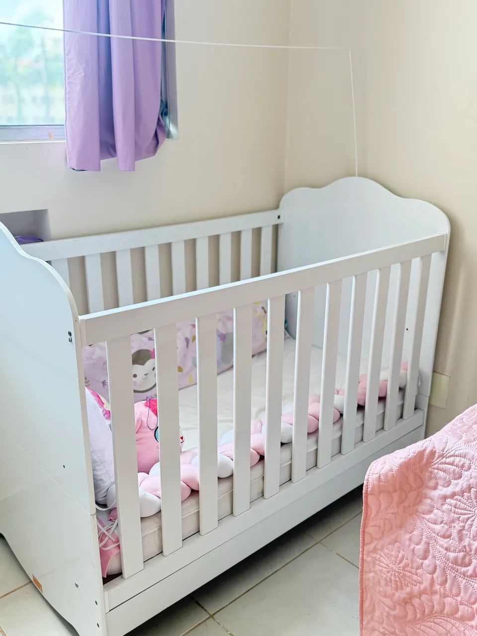 Berço 3 em 1 com colchão  - Foto 5