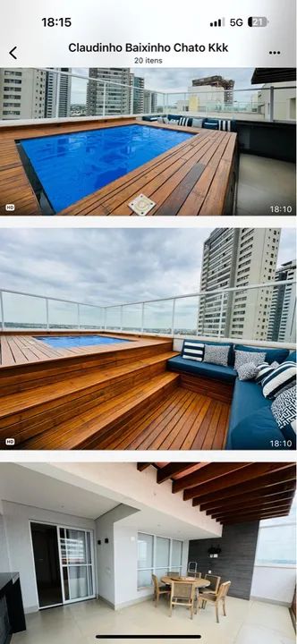 Cobertura Luxuosa com Piscina Privativa