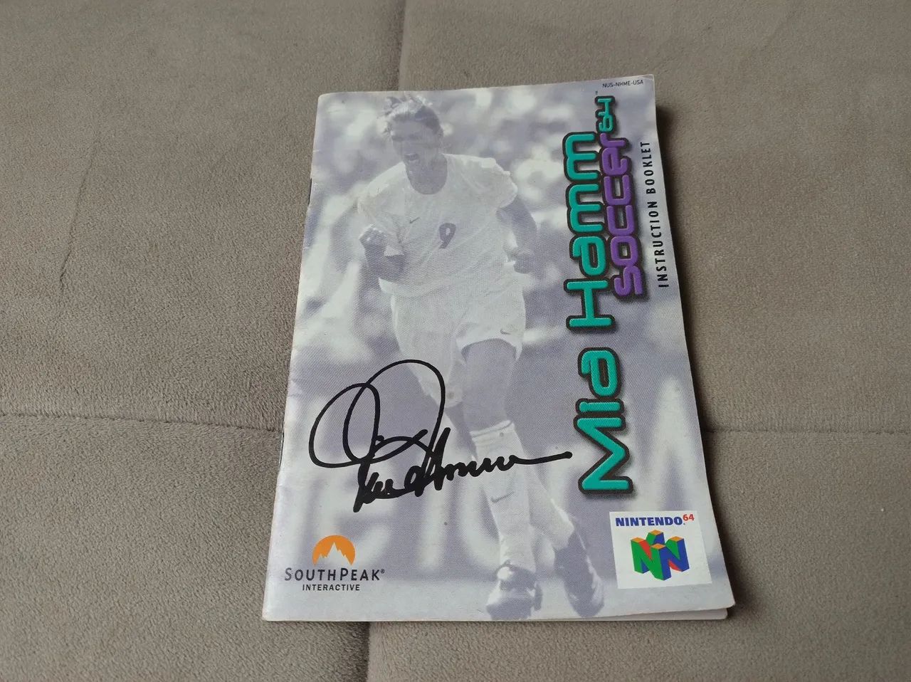 Manual Mia Hamm Soccer - Nintendo 64