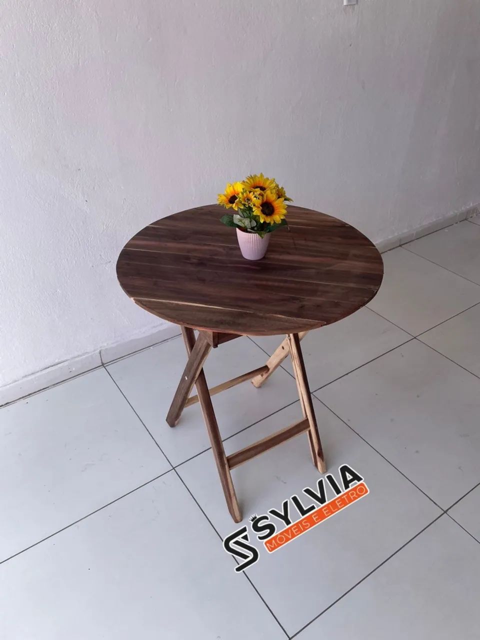 MESA EM MADEIRA DOBRÁVEL UNIDADE - Foto 5
