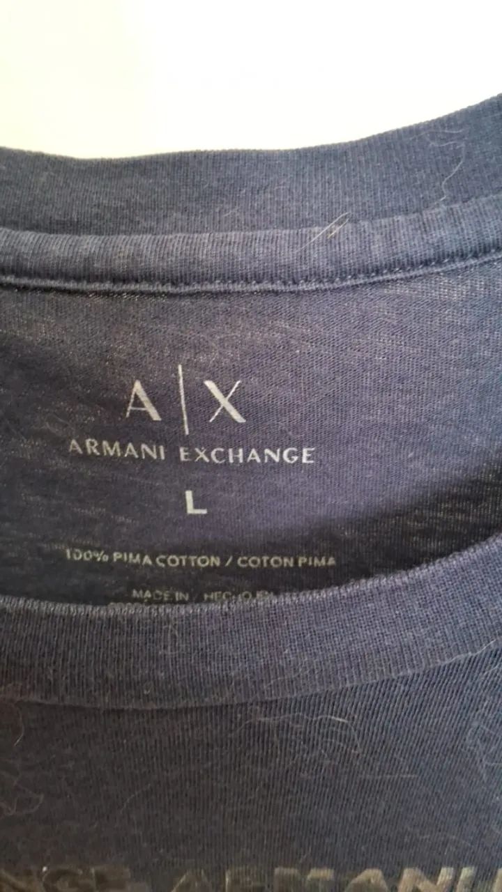 camiseta masculina armani - Foto 2