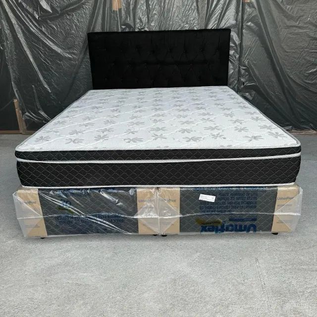 Cama Box Casal Queen+Colchão de Molas  - Foto 5