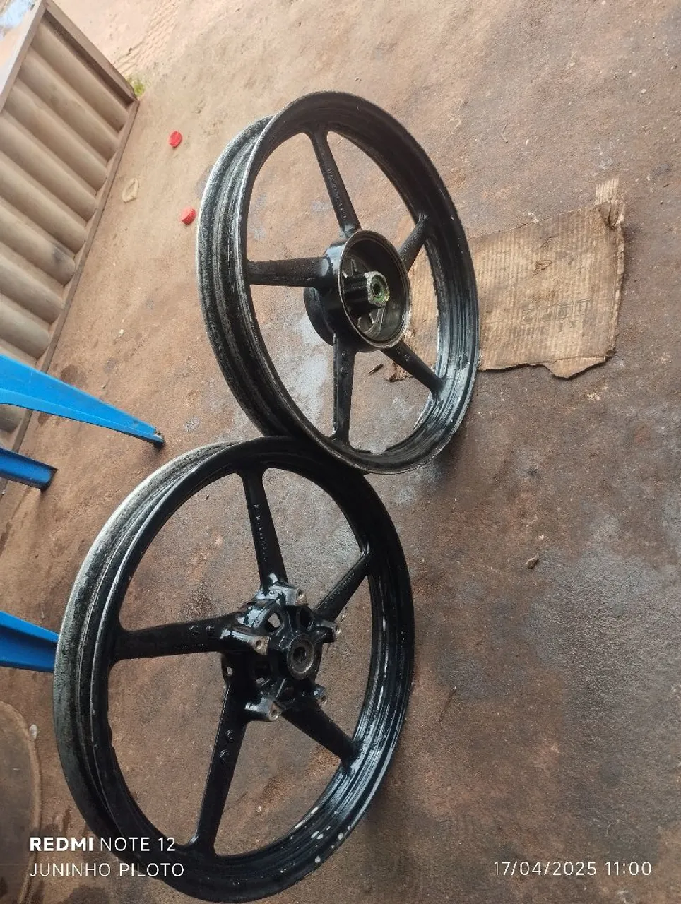 Rodas de liga leve para moto