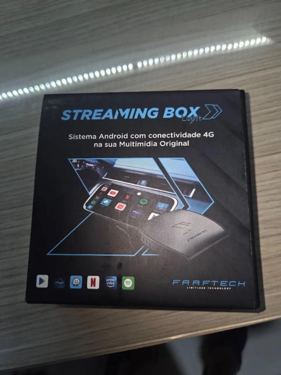 VENDO APARELHO STREAMING BOX MARCA FAAFTECH NOVO