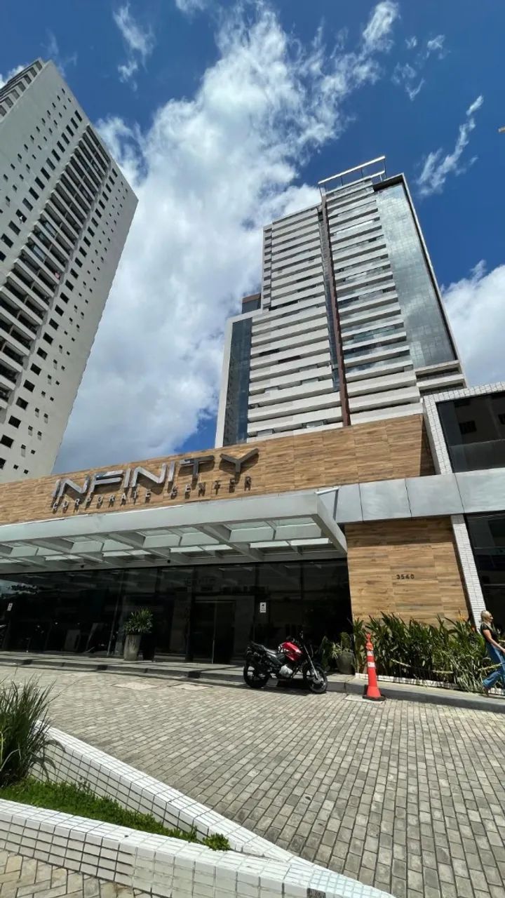 A.Moura Gestor Imobiliário Aluga Uma Sala com 33m2 no 18 andar do Infinity Corporate Cente