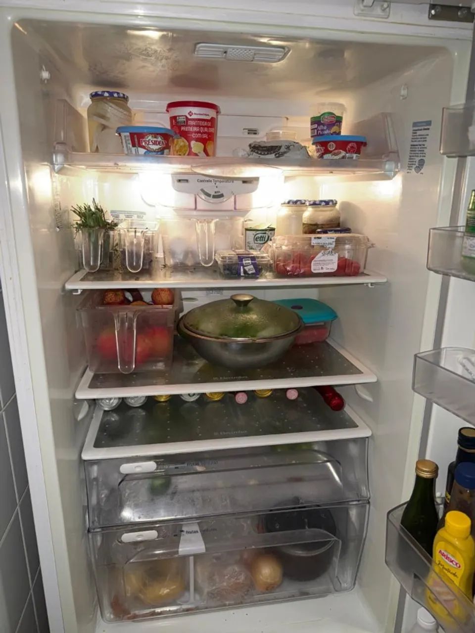 Geladeira Electrolux DF41 Branca - Foto 4