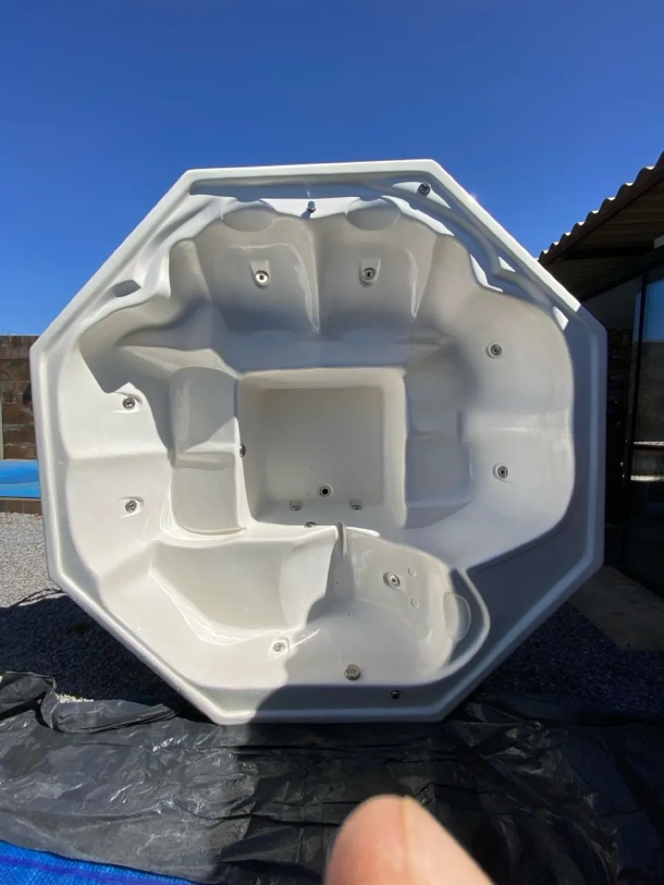 Banheira de Hidromassagem Octogonal