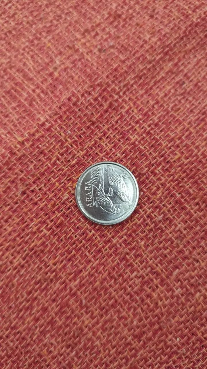 Moeda 5 Cruzeiros Brasil 1993 - Foto 2