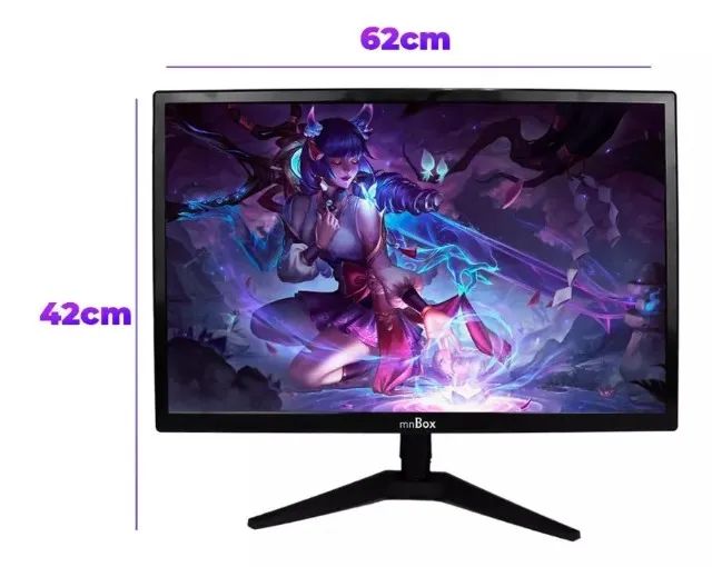 Monitor Led Gamer 27'' Alta Luminosidade Hdmi Vga 1920x1080 - Foto 3