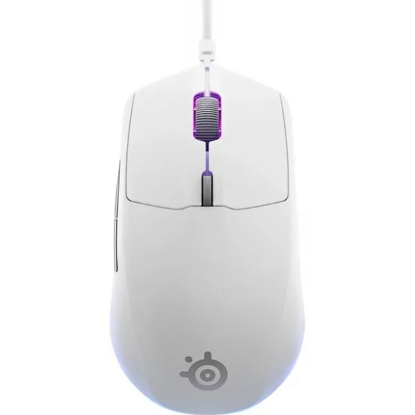 Mouse SteelSeries 62703 Rival 3 Gen 2 RGB USB - Branco