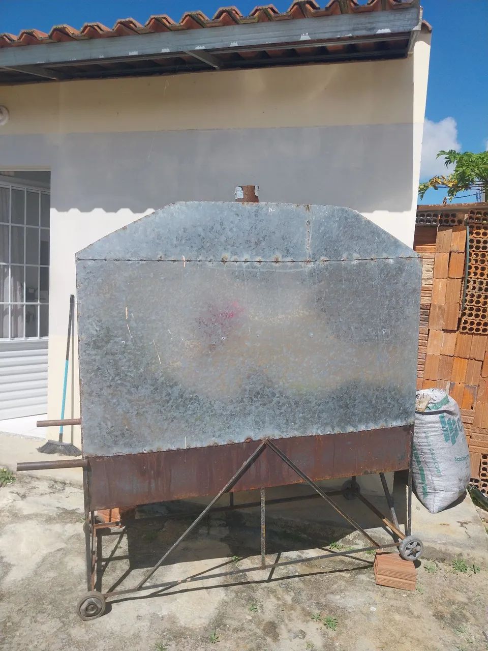 Churrasqueira de chapa profissional  - Foto 3