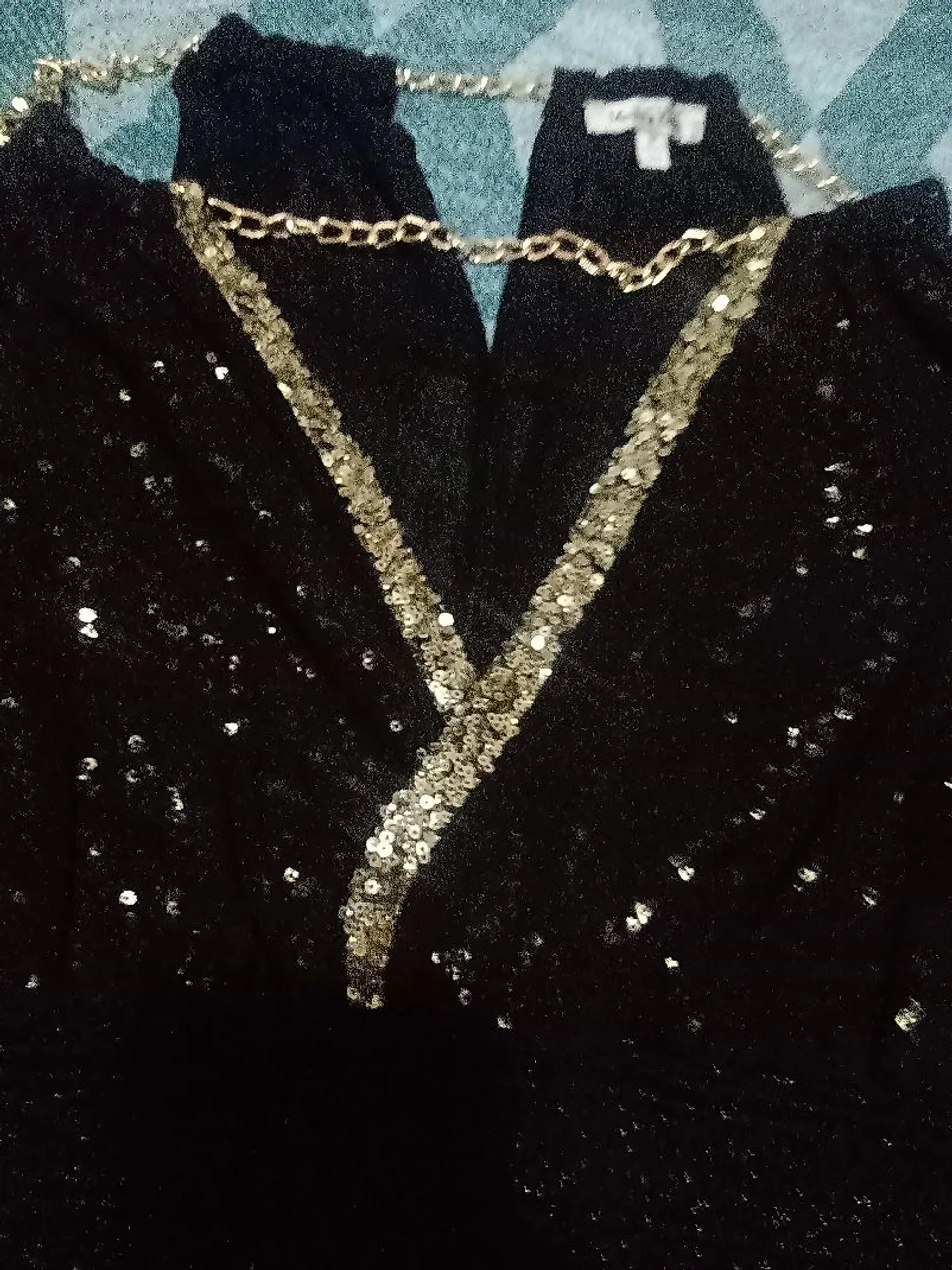 Vestido preto elegante