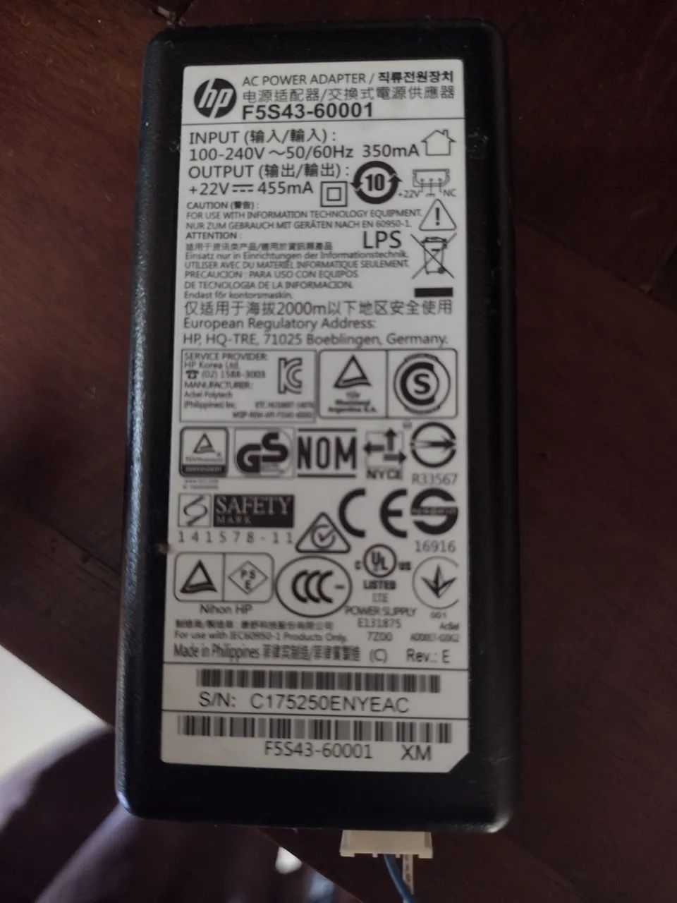 Fonte Impressora Hp 