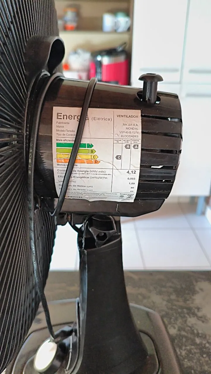 Ventilador Mondial VSP-40-B/127V