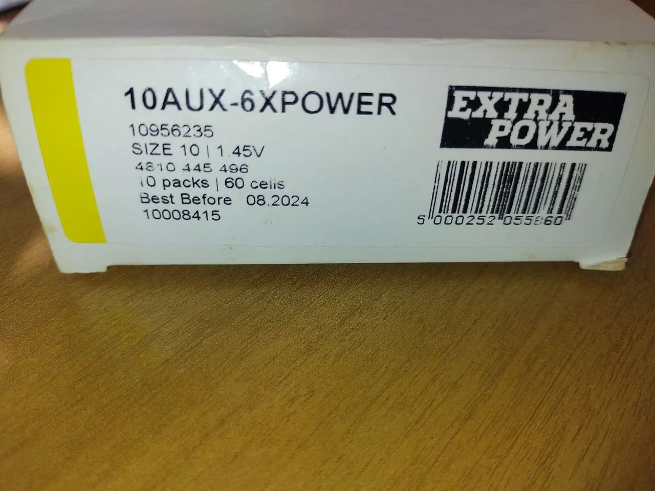 Pilhas para Aparelho Auditivo Extra Power 10, tenho 4u, novas. Envio qq local. E outros. - Foto 5
