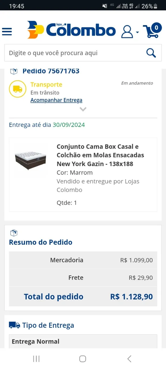 CAMA BOX CASAL