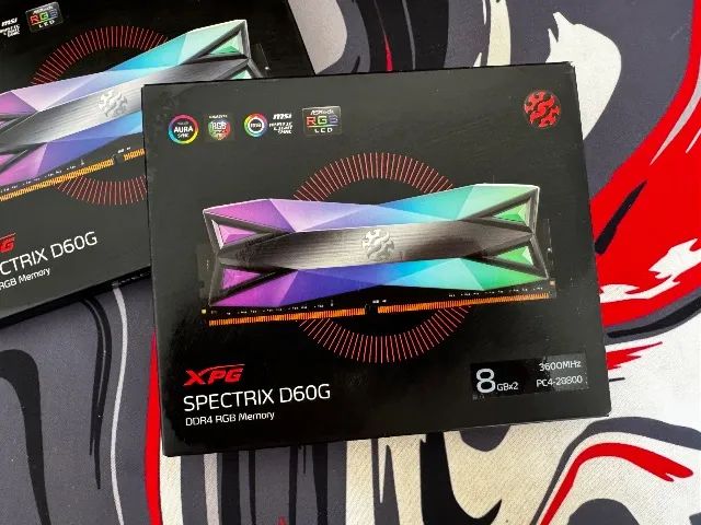2x XPG Spectrix D60G RGB RAM Memory 16GB (2x8GB) 3600MHz DDR4 CL1864296991279746121