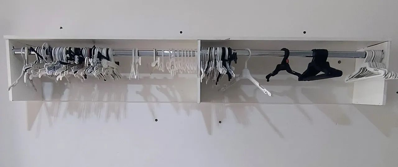 Arars de Parede em MDF com Varão de alumínio  - Foto 3