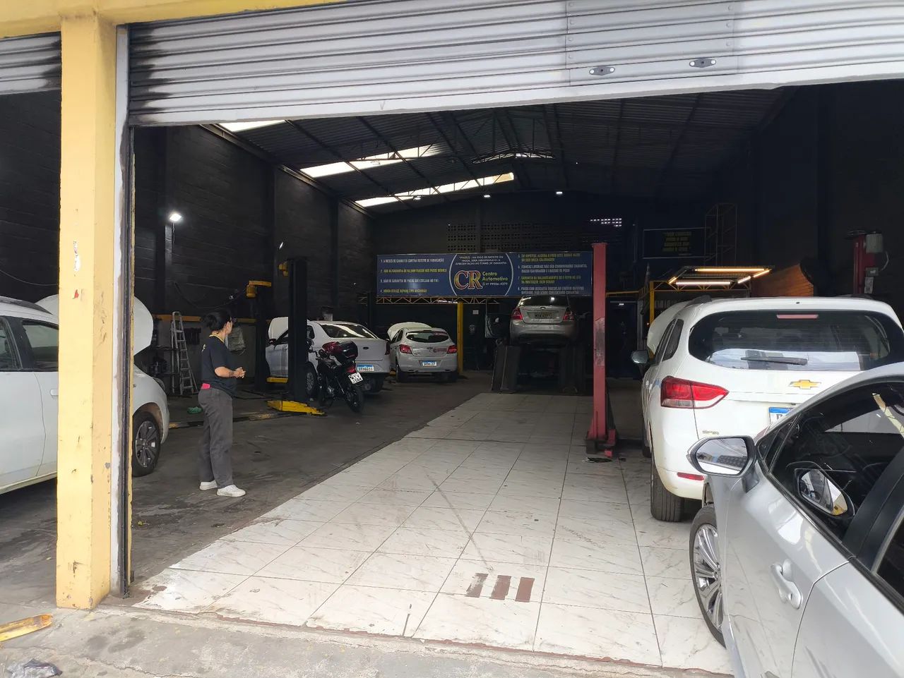 Oficina mecânica geral conpleta alinhamento  vendo ,passo ponto  - Foto 2