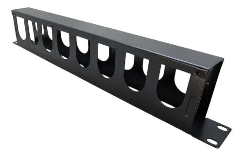 Guia de Cabo Horizontal Fechado para Rack 1U x 80 x 19"
