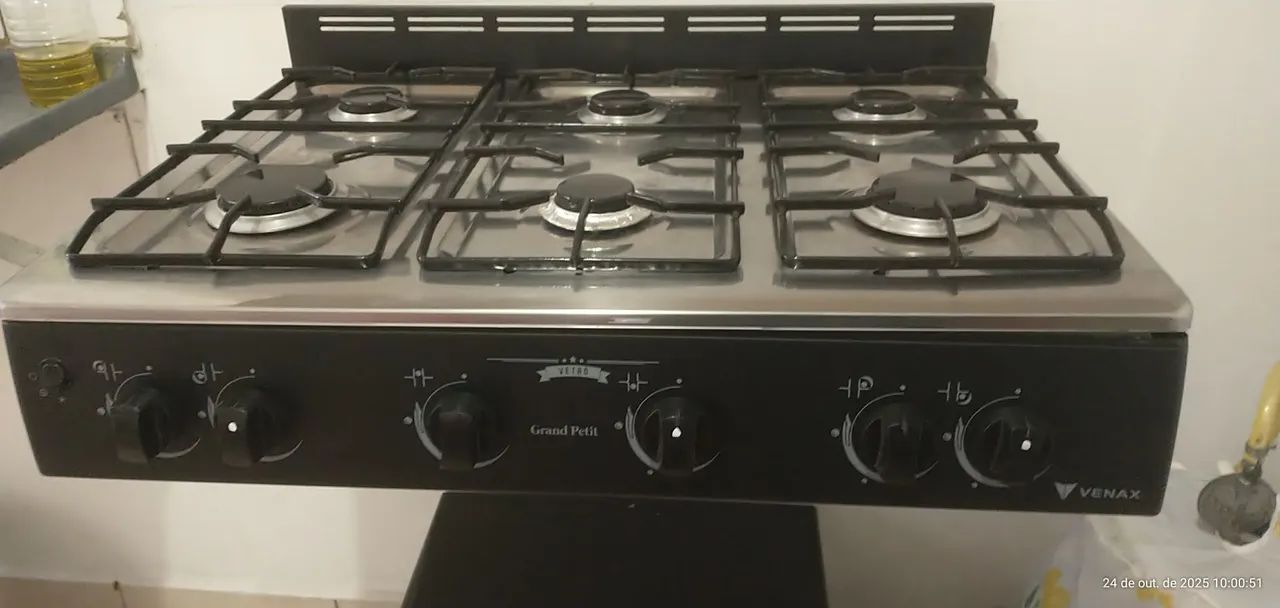 Fogão marca Venex 6 bocas acendimento Elétrico Super conservado Funcionando 100% - Foto 6