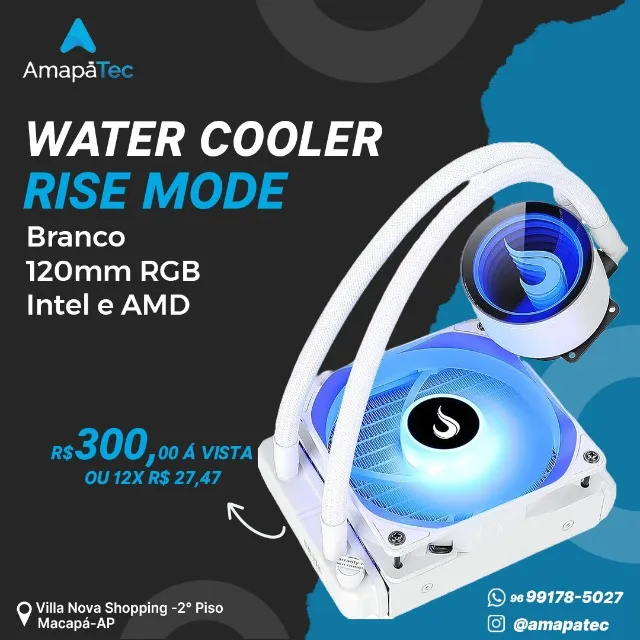 Water Cooler Rise Mode RGB 120mm Amd/Intel