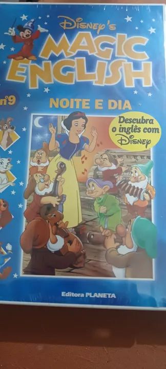 VHS Disney's Magic English - Noite e Dia